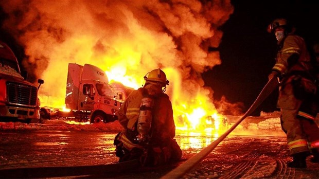 Incendie chez C.A.T.: la cause est toujours inconnue