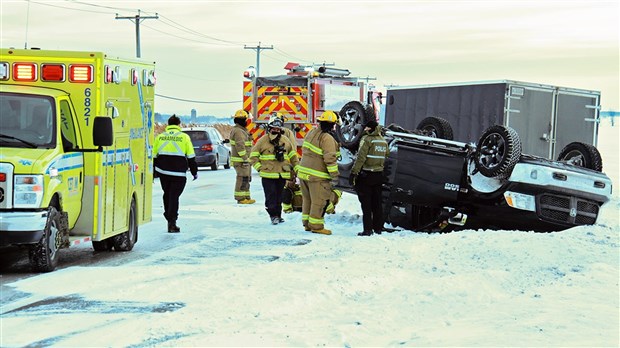 Deux accidents en moins de 30 minutes sur la route 201 