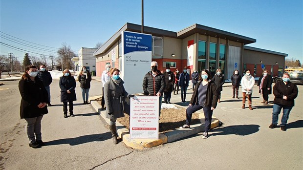 Il récidive en offrant le repas au personnel du CLSC de Saint-Polycarpe