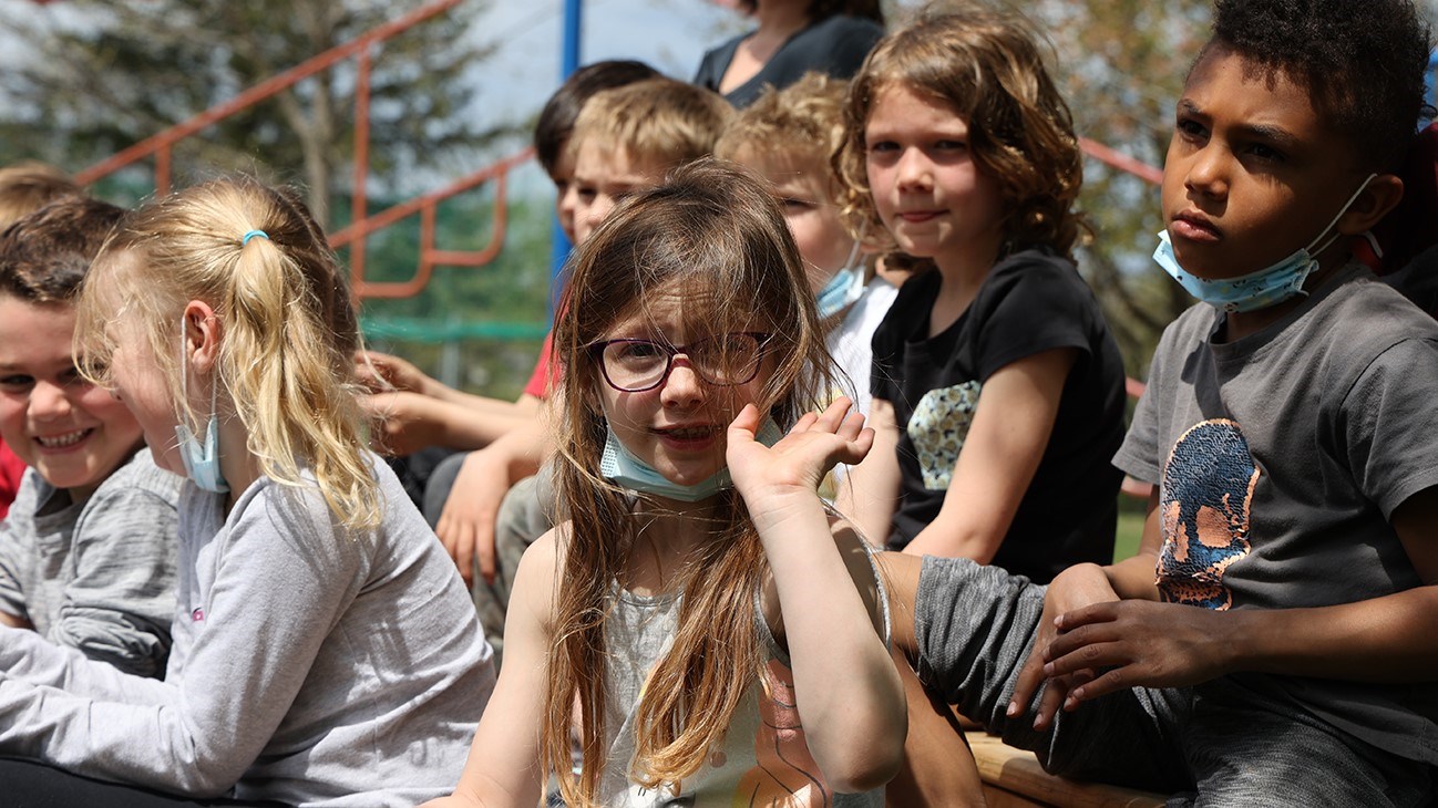 L'école SainteMarthe inaugure sa classe extérieure