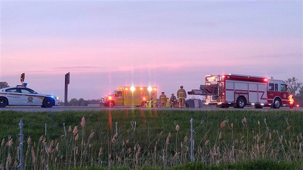 Désincarcération à Rigaud