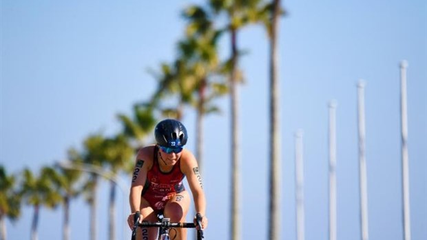 Emy Legault prend part aux qualifications olympiques à Lisbonne