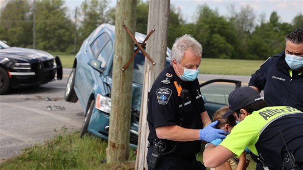 Un automobiliste perd la maîtrise de son véhicule sur la 201