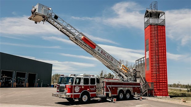 Un nouveau camion pour le Service des incendies de Rigaud