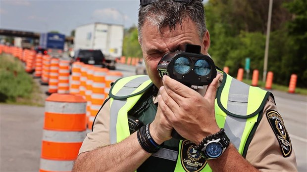 Les policiers se feront omniprésents sur les routes dans les prochains jours