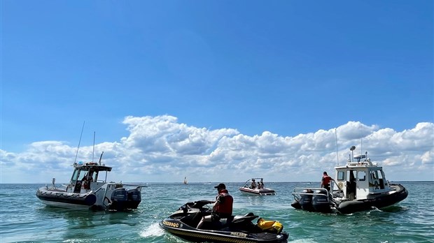 Bilan de la patrouille nautique sur le lac Saint-François