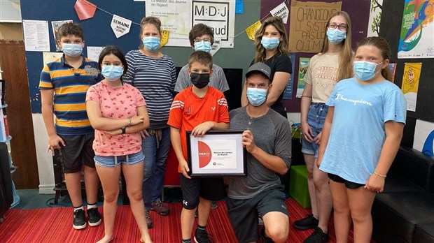 La Maison des jeunes de Rigaud est récompensée par Centraide Sud-Ouest du Québec