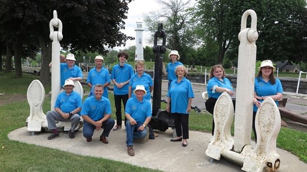 Quatre guides-interprètes vous feront découvrir le Parc des ancres