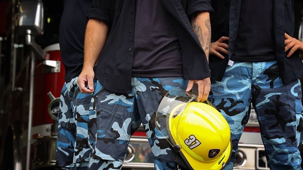 Moyens de pression chez le Syndicat des pompiers de Saint-Lazare