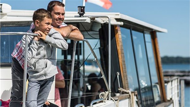 Retour de la navette fluviale pour découvrir Beauharnois-Salaberry