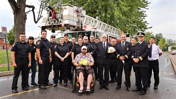 La Ville de Coteau-du-Lac souligne la contribution de deux pompiers dédiés à leurs communautés