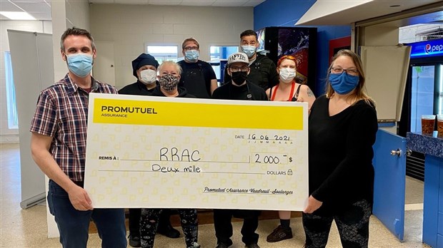 Promutuel soutient le Projet Récupération Reconditionnement Alimentaire Concerté