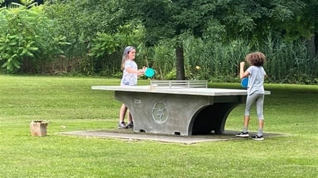 Tennis de table et un parcours de disque-golf pour les citoyens de Rigaud
