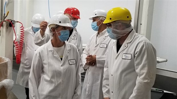 Peter Schiefke et Marie-Claude Bibeau accordent 5 M$ à CBCo Alliance inc., de Les Cèdres