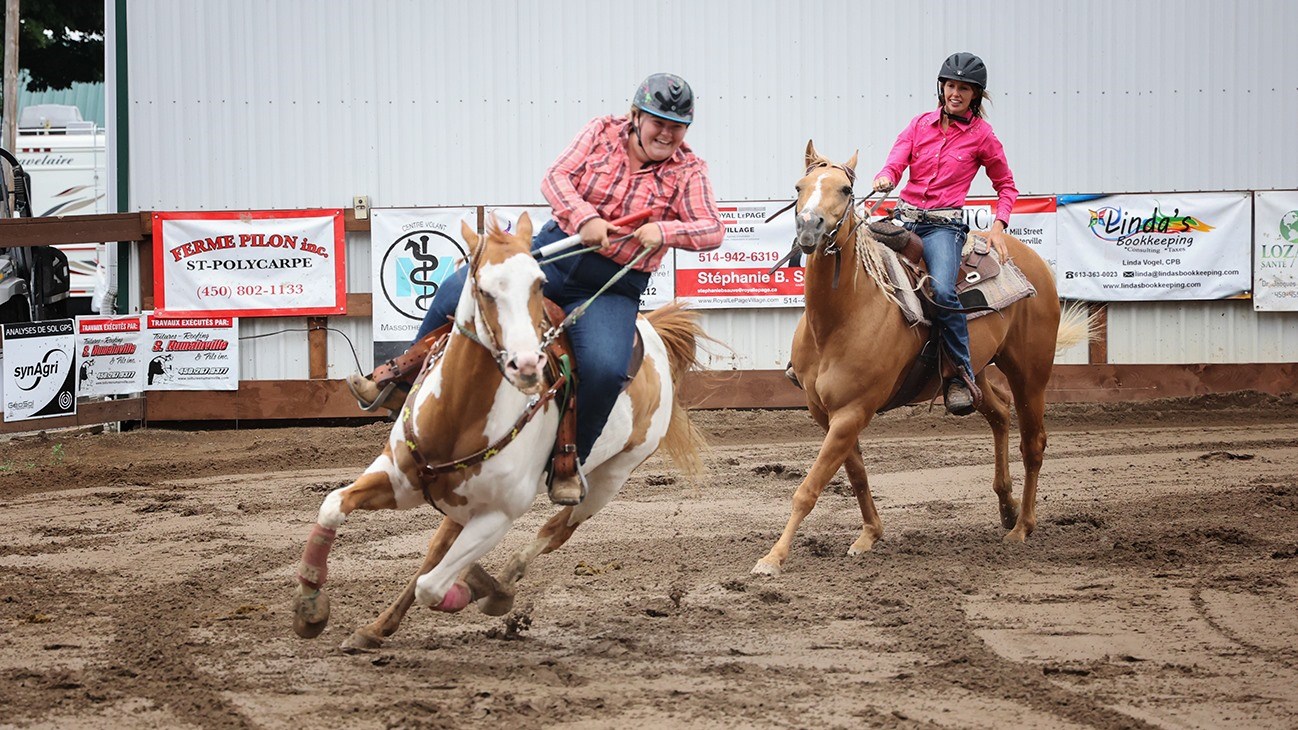 Une compétition équestre digne des plus grandes à SainteJustinedeNewton