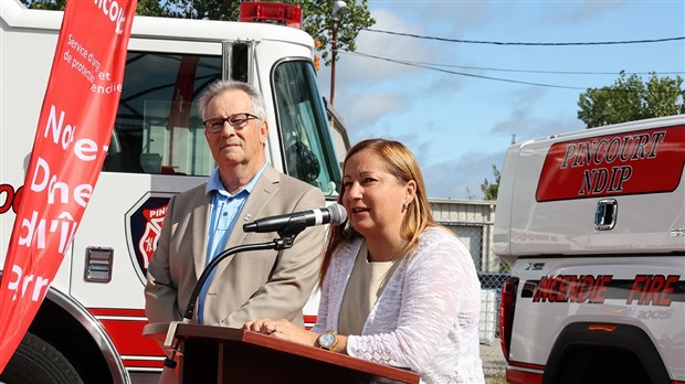 Le Service de sécurité incendie de Notre-Dame-de-L’Île-Perrot se joint officiellement à celui de Pincourt 