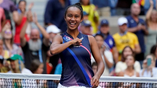 Leylah Fernandez, en demi-finale du US Open, s’est entraînée dans la région plus jeune