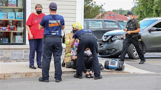 Une automobiliste rate son rendez-vous chez... l'optométriste!
