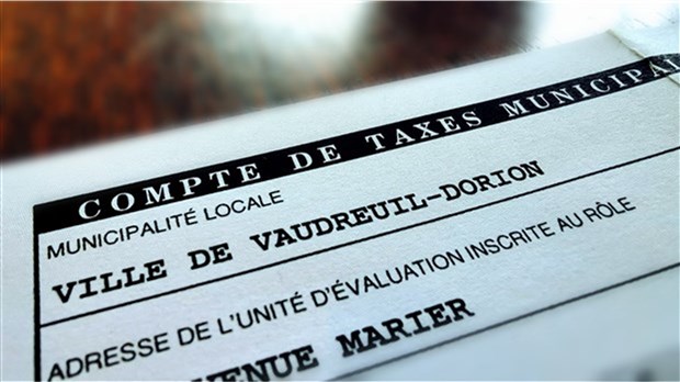Taxes municipales: bientôt le troisième versement à Vaudreuil-Dorion 