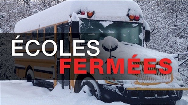 Tempête hivernale: pas de retour en classe demain pour les élèves de la région 