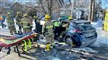 Une collision cause des blessures mineures à une conductrice à Vaudreuil-Dorion 