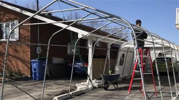Rappel de la Ville de Saint-Lazare sur les abris temporaires 
