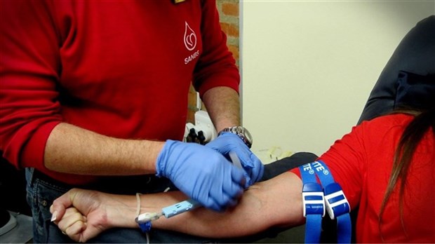 Quatre collectes de sang à venir dans le Suroît d'ici le 1er novembre 