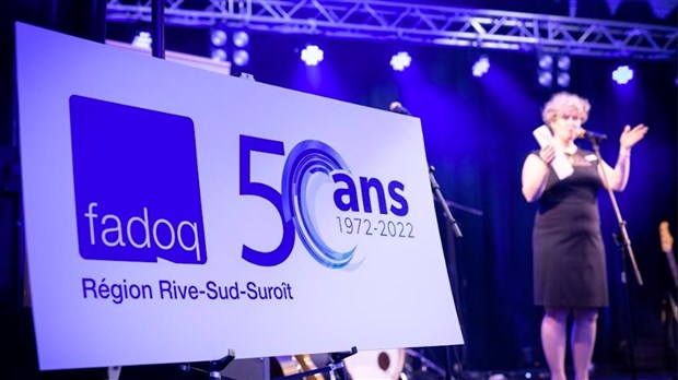 Une soirée avec Guylaine Tanguay pour les 50 ans de la FADOQ Région Rive-Sud Suroît 
