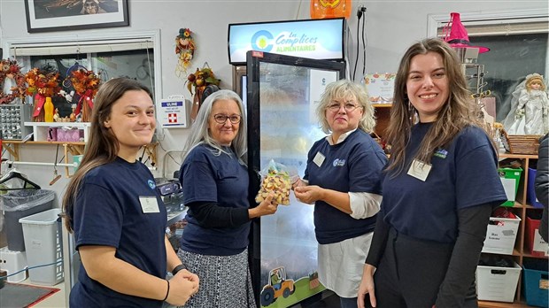Un premier congélateur libre-service pour Les Complices Alimentaires dans Vaudreuil-Soulanges 