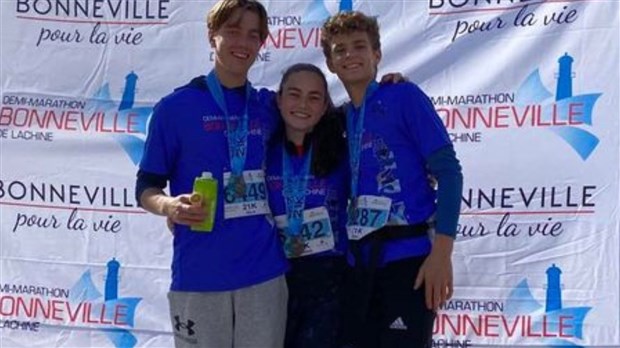 Un premier demi-marathon pour trois élèves de Soulanges