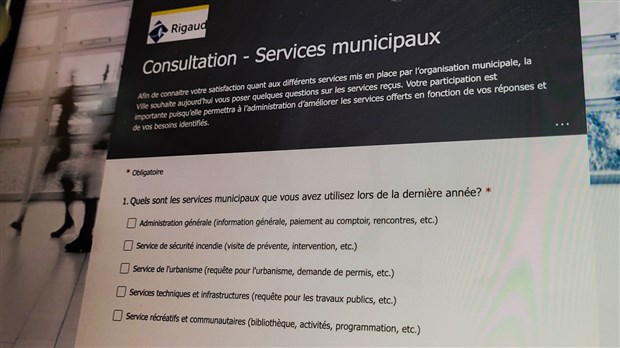 Consultation citoyenne: Êtes-vous satisfaits des services rendus par la Ville de Rigaud