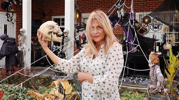 Rencontre avec une résidente de Notre-Dame de l'Île-Perrot passionnée d'Halloween 