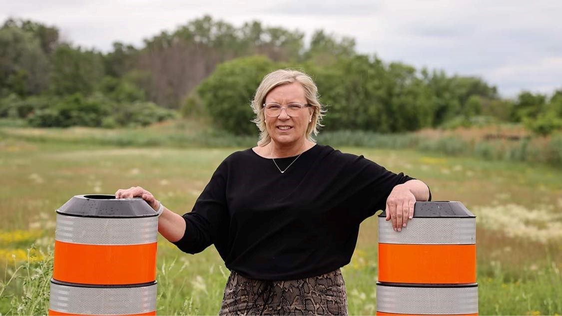 Marie-Claude Nichols appears at the door of PLQ |  Vaudrell |  Valleyfield