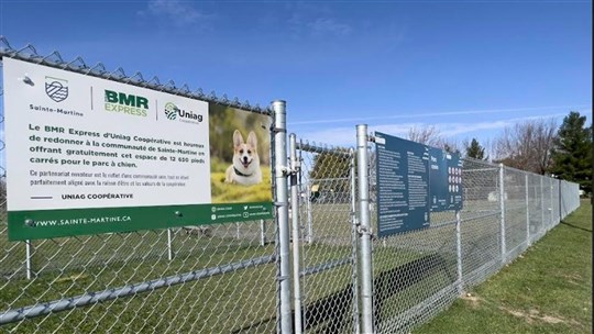 Sainte-Martine: les citoyens invités à inaugurer le parc à chiens 