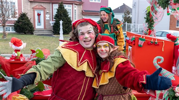 Les lutins du père Noël seront en tournée dans Vaudreuil-Dorion