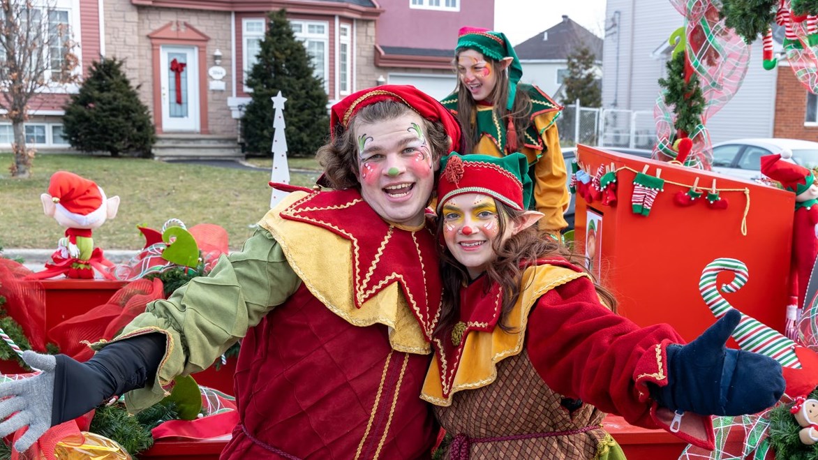 Les lutins du père Noël seront en tournée dans VaudreuilDorion