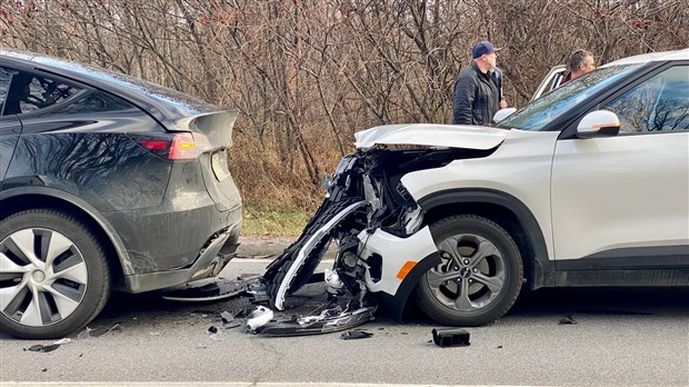 Une collision cause une importante congestion dans Saint-Lazare