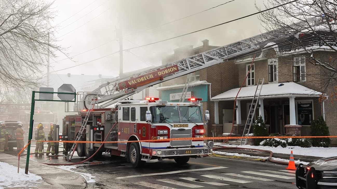 Incendie à VaudreuilDorion l’agence de Nicole & Cie voyage devra se