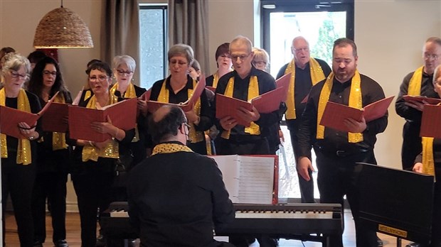 L’Ensemble vocal Les Enchanteurs fait vibrer le Manoir des Îles