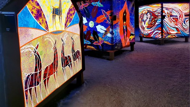 Avez-vous vu l'exposition Lumin'Art à Vaudreuil-Dorion? 