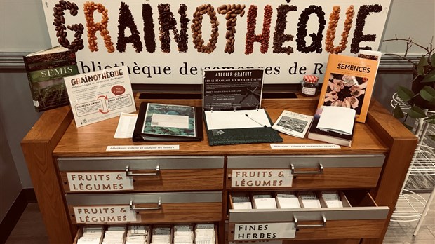 Une première grainothèque voit le jour à Rigaud 