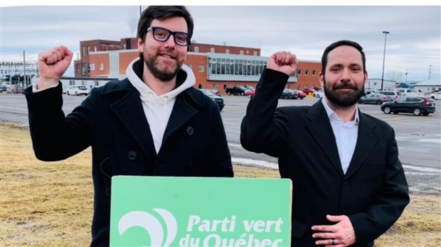 Alex Tyrrell, chef du Parti Vert poursuit sa tournée des industries militaires du Québec