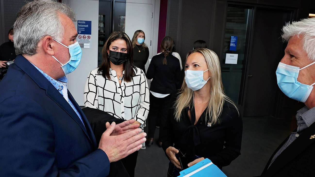 Le palais de justice de Valleyfield, le 1er de 5 palais pour un projet