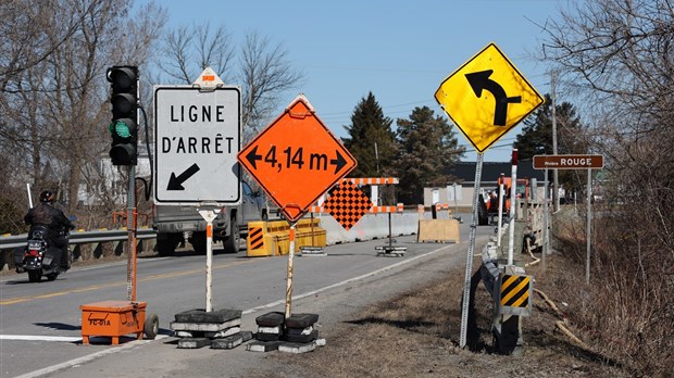 La route 201 complètement fermée ce soir 