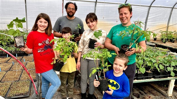 La Fondation des enfants de l'école Brind'Amour s’associe à la Ferme biologique Jardin chez Julie et Lova