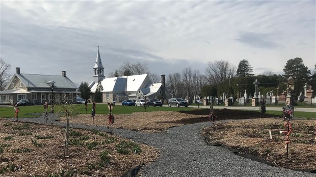L'exposition collaborative Au coeur de la Forêt localisé sur un site patrimonial