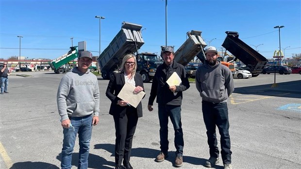 Marie-Claude Nichols va à la rencontre des camionneurs