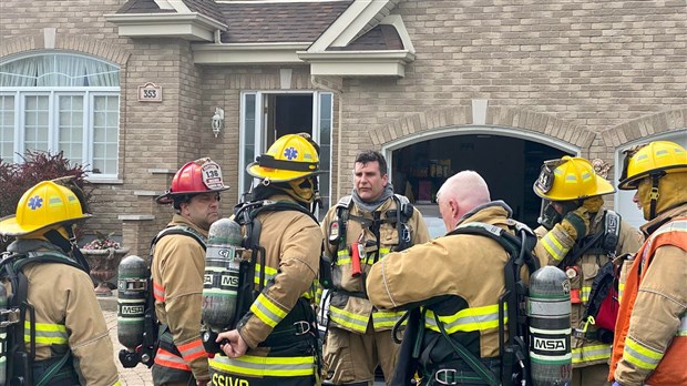 Explosion dans une résidence privée 