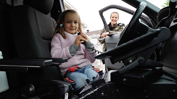 Une visite bien spéciale pour les enfants de la Garderie Nancy