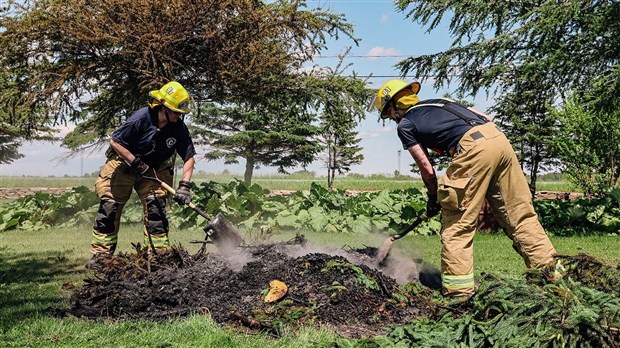 Combien coûte un feu à ciel ouvert à Coteau-du-Lac ?